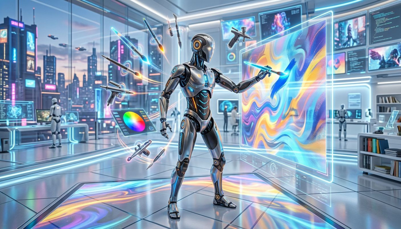 Comment l'intelligence artificielle transforme-t-elle l'accès aux outils créatifs ?